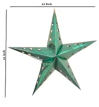 ME & YOU Christmas Decorative Star, Hanging Star for Christmas, Party, Birthday, Anniversary, Diwali Decoration IZ21HangingStarGreen12In-02-thumb1