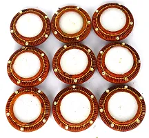 ME  YOU Clay Diya, Wax Clay Diya, Wax Diya for Diwali Decoration, Deepak for Diwali Pujan (Pack-36)-thumb3