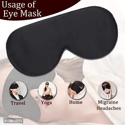 ME  YOU Eye Mask for Sleep | Eye Mask Cover | Eye Mask Shade For Sleeping, Travelling, Relaxation  Meditation ( Pack 3 )-thumb3