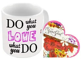 ME&YOU Romantic Gifts, Surprise Greeting Card with Printed Mug for Wife, Girlfriend, Fianc? On Valentine's Day, Birthday, Anniversary and Any Special Occasion IZ18Card1MU-DTLove-051-thumb1