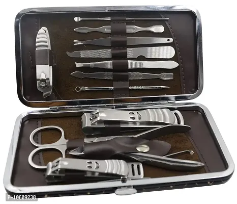 ME & YOU Stainless Steel Manicure & Pedicure Set of 12 Pieces-thumb0