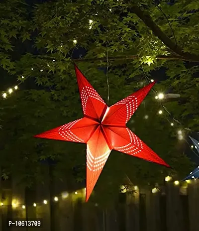 ME & YOU Paper Christmas Decorative Hanging Star for Christmas, Party, Birthday, Anniversary, Diwali Decoration