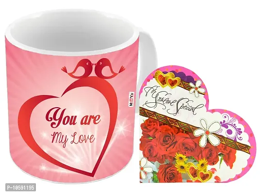 ME&YOU Romantic Gifts, Surprise Greeting Card with Printed Mug for Wife, Girlfriend, Fianc? On Valentine's Day, Birthday, Anniversary and Any Special Occasion IZ18Card1MU-DTLove-081-thumb2