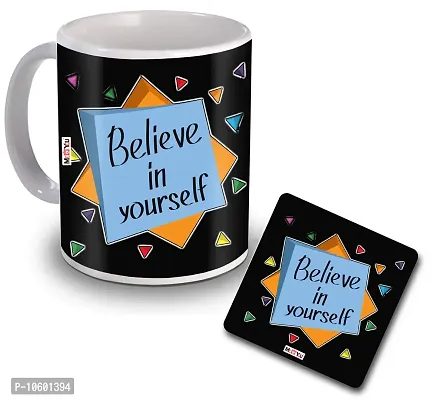 ME & YOU Motivational Gifts for Student/ Men/Women/Girls/Boys/Friends| Motivational Printed Coffee Mug with Coaster-thumb0