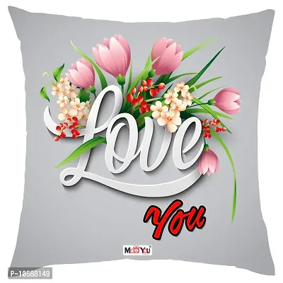 ME & YOU Romantic Gifts, Surprise Printed Cushion for Husband Wife Couple Lover Girlfriend Boyfriend Fianc?e Fianc? On Valentine's Day, Anniversary and Any Special Occasion IZ19DTLoveCU16-101