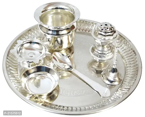 ME  YOU Pooja Thali/Aarti Thali set for several occasions like - Navrati, Diwali, Karwa chauth, return Gift, Housewarmining Pooja-thumb2