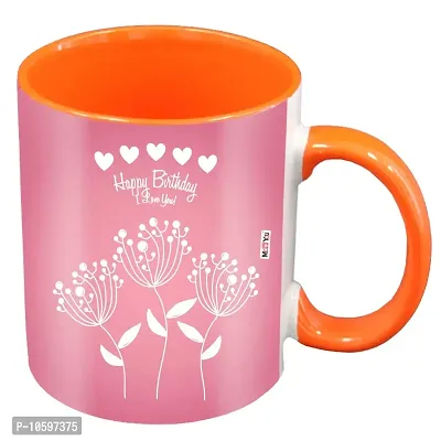 ME&YOU Printed Ceramic Mug Gift for Brother Sister Father Mother Friends On Birthday IZ19DTMUo-381