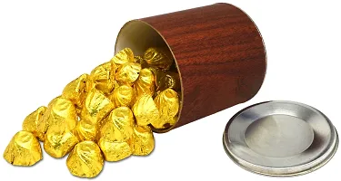 Midiron Beautiful Heart shape Ceramic Mug with 20 Piece Handmade Gold Chocolate on Diwali Gift-thumb2