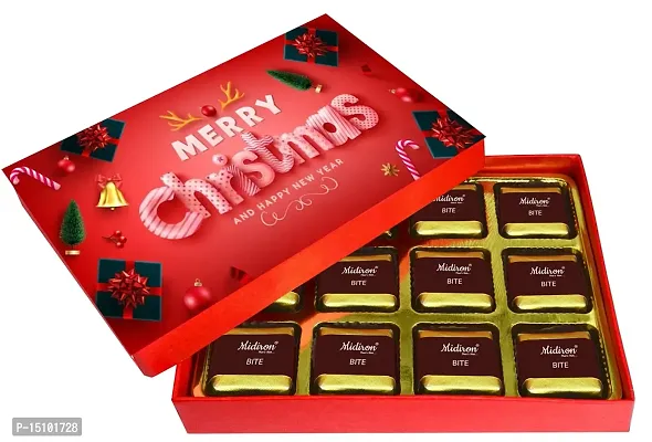 Midiron Christmas Chocolate Box | Handmade Christmas Celebration Chocolate Gifts Box | Chocolate Gifts For Festival | Festive Gifts Box | Chocolate Gifts Box for Christmas  New Year Gifting-thumb0