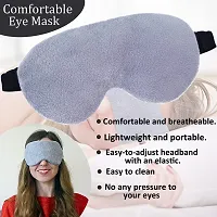 ME & YOU Eye Mask for Sleep | Eye Mask Cover | Eye Mask Shade For Sleeping, Travelling, Relaxation & Meditation ( Pack of 2 )-thumb1