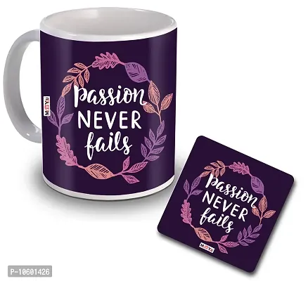 ME & YOU Motivational Gifts for Student/ Men/Women/Girls/Boys/Friends| Motivational Printed Coffee Mug with Coaster