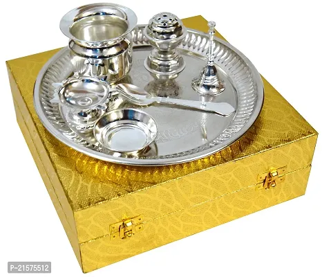 ME  YOU Pooja Thali/Aarti Thali set for several occasions like - Navrati, Diwali, Karwa chauth, return Gift, Housewarmining Pooja-thumb3