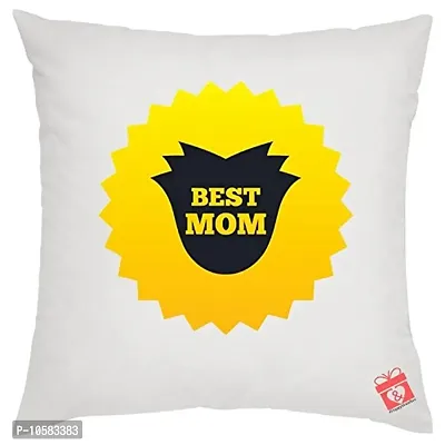 ME&YOU Gifts for Mother On Women's Day, Birthday, Anniversary 1 Printed Cushion Cover with Vacuum Filler IZ18NJPCU-1181