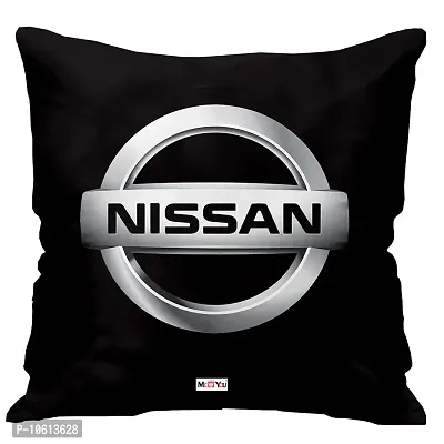 ME & YOU Car Cushion/ Pillow with Microfiber Filler for Your Car (12x12 Inches)-thumb2