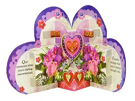 ME&YOU Romantic Gifts, Surprise Box with Message Bottle, Greeting Card for Wife, Girlfriend, Fianc?, Lover On Valentine's Day and Any Special Occasion IZ19Tinbox6PinkCard2MsgBott2-01-thumb1