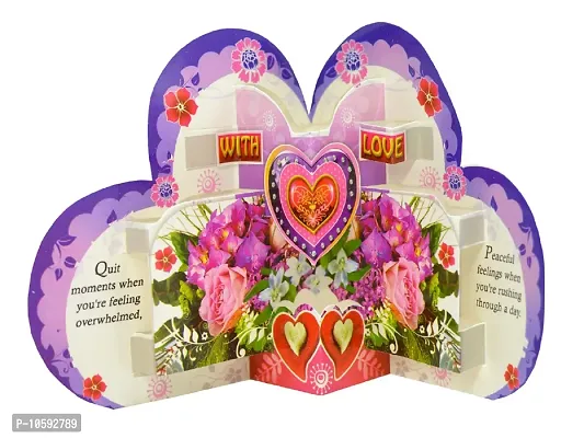 ME&YOU Romantic Gifts, Surprise Box with Message Bottle, Greeting Card for Wife, Girlfriend, Fianc?, Lover On Valentine's Day and Any Special Occasion IZ19Tinbox6PinkCard2MsgBott2-01-thumb2