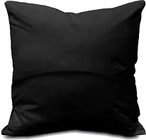 ME & YOU Satin Printed 5 Cushion Cover with Microfiber Filler for Living Room and Bed Room (Multicolor5)-thumb3