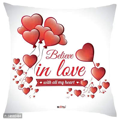 ME&YOU Love Quoted Printed Cushion Gift for Wife Husband Girlfriend Boyfriend on Birthday Valentine's Day and Anniversary IZ18DTLoveCU16-83-thumb0