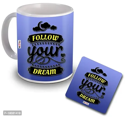 ME & YOU Motivational Gifts for Student/ Men/Women/Girls/Boys/Friends| Motivational Printed Coffee Mug with Coaster