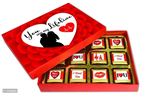 Midiron Valentine Gifts, Love Gifts for Wife, Valentine Gifts for Girlfriend, Birthday Gift for Wife, Birthday Gift for husband (Chocolate, Mug, Soft Heart) IZ21-69-thumb5