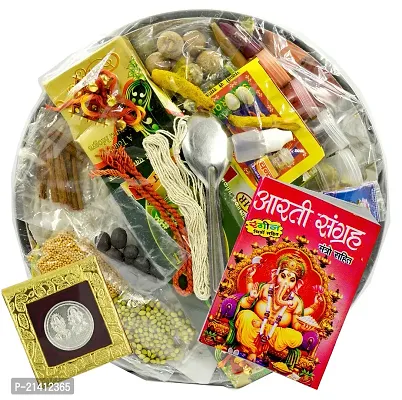 All In One Pooja Kit with 33 Items - Pooja Items for Special Festivals-thumb0