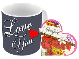 ME&YOU Romantic Gifts, Surprise Greeting Card with Printed Mug for Wife, Girlfriend, Fianc? On Valentine's Day, Birthday, Anniversary and Any Special Occasion IZ18Card1MU-DTLove-009-thumb1