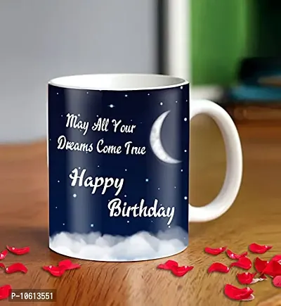 ME & YOU Happy Birthday Gifts | Cushion with Filler | Coffee Mug | Keychain | Greeting Card | Sash ( 12*12)-thumb3