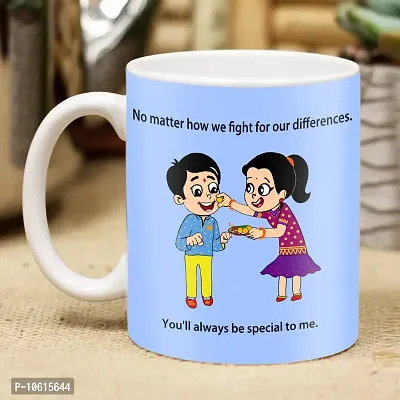 ME & YOU Rakhi for Brother| Rakhi Gift for Brother | Rakhi Gift Set | Rakhi gift pack for Brother | Rakhi with Coffee Mug, Roli Tikka and Rakhi Greeting Card Gift Set-IZ2230-55-thumb3