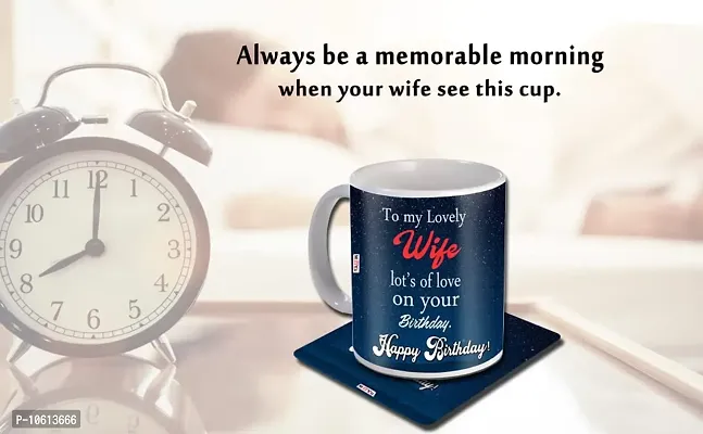 ME & YOU Birthday Gift for Wife, Gift for Wife (Cushion, Mug, Card, Key Chain, sash )-thumb3