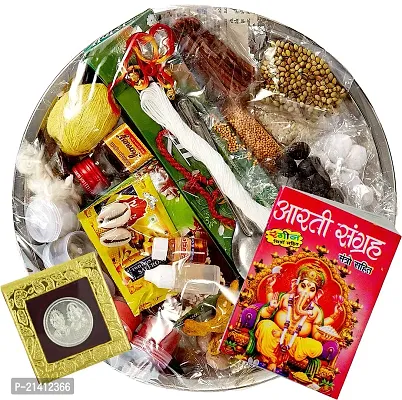 Puja Items for Navratri, Diwali, Dhanteras | All necessary item pooja thali 33 item