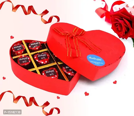 Midiron Chocolate Gift Box For Valentine's Day, Birthday, Anniversary and all Occasion, Chocolate Gift, chocolates gift box for boyfriend, Girlfriend, Husband, Wife (IZ21GB6Choco10-01)