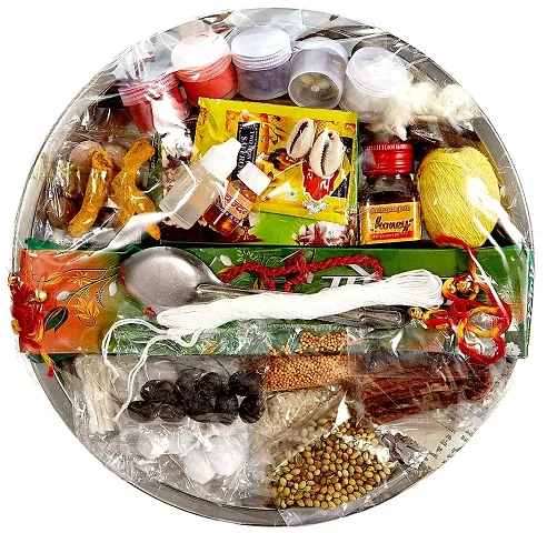Complete Thali set for Pooja at your Home