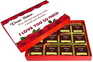 Midiron Rakhi Chocolate Combo Gifts for Sister / Behan / Didi | Rakhi Return Gift for Sister | Rakhi Return Gift | Chocolate Gift Pack for Sister-IZ2216-03-thumb3