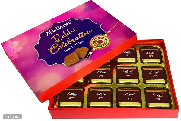 Midiron Rakhi for Brother| Rakhi Gift for Brother | Rakhi Gift Set | Rakhi Chocolate gift pack for Brother | Chocolates, Rakhi with Roli and Greeting Card Gift Set-29/95-1-thumb4
