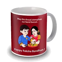 Midiron Fancy Rakhi with Chocolate, Watch and Coffee Mug for brother | Chocolate box for Raksha Bandhan for Brother | Rakhi Gift for Bhai (Rakhi Hamper)-thumb1