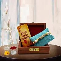 ME & YOU Raksha Bandhan Gift for Brother, Rakhi with Quoted Cushion and Printed Coffee Mug (Multicolor )-thumb1