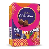 Midiron Premium Chocolate Diwali Gifts Pack |Cadbury Diwali Gifts |Festive Hamper-Cadbury Chocolate Box, Greeting Card, Tealight Scented Jasmine Fragrance Candle-thumb3