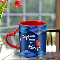 ME & YOU Beautiful Love You Quoted Printed Heart Handle Mug IZ19DTLoveHeartMUr-174-thumb1