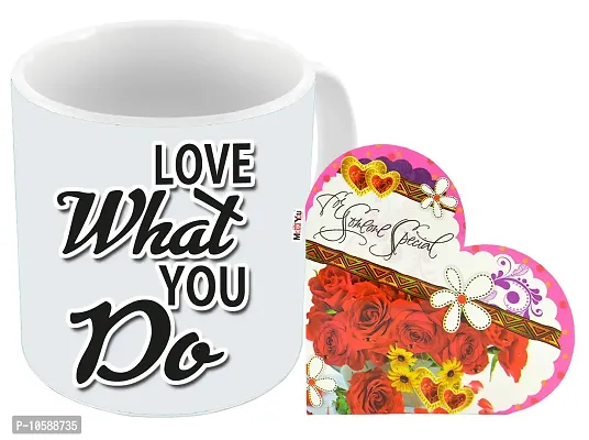 ME&YOU Romantic Gifts, Surprise Greeting Card with Printed Mug for Wife, Girlfriend, Fianc? On Valentine's Day, Birthday, Anniversary and Any Special Occasion IZ18Card1MU-DTLove-015-thumb2