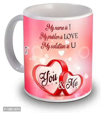 ME & YOU Surprise Love Gifts, Coffee Mug| Keychain| Message Pills Valentine Gifts (Multicolor)-thumb2