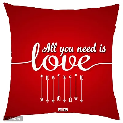 ME&YOU Love Quoted Printed Cushion Gift for Wife Husband Girlfriend Boyfriend on Birthday Valentine's Day and Anniversary IZ18DTLoveCU16-96