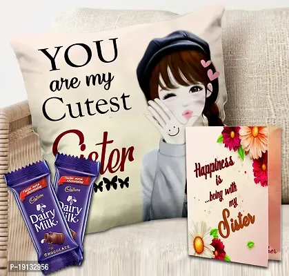 Midiron Raksha Bandhan Gift Hamper for Sister | Gift with Chocolate Bars for Sister | Raksha Bandhan Gifts Pack| Rakhi Gifts Combo|Chocolate Gift for Sister | Raksha Bandhan Gift for Sister