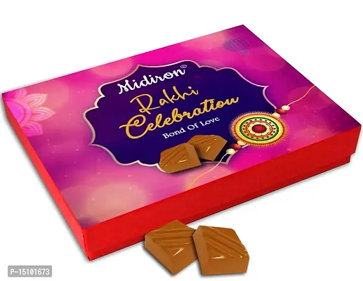 Midiron Rakhi for Brother| Rakhi Gift for Brother | Rakhi Gift Set | Rakhi Chocolate gift pack for Brother | Chocolates, Rakhi with Roli and Greeting Card Gift Set-29/95-1-thumb5