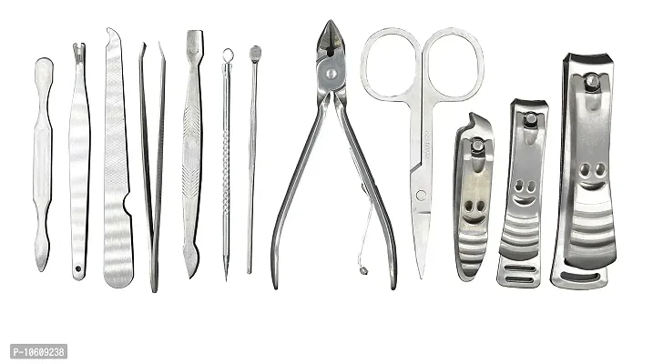 ME & YOU Stainless Steel Manicure & Pedicure Set of 12 Pieces-thumb2