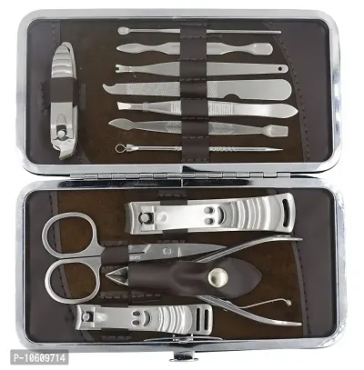 ME & YOU Stainless Steel Manicure & Pedicure Set of 12 Pieces
