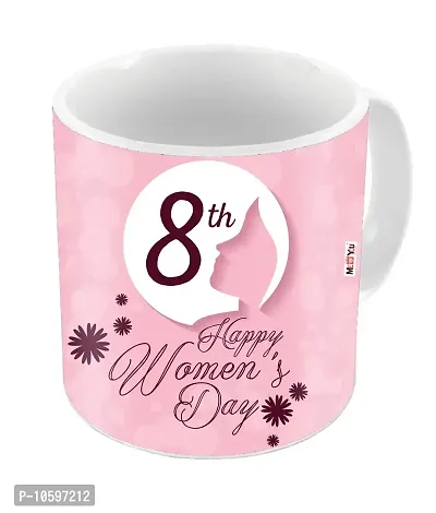 ME&YOU Happy Women's Day, Printed Ceramic Mug Gift for Sister, Mother, Wife, Friend on Women's Day IZ19STWDMU-010-thumb0