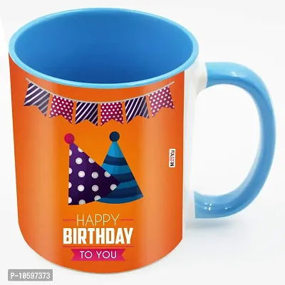 ME&YOU Printed Ceramic Mug Gift for Brother Sister Father Mother Friends On Birthday IZ19DTMUb-391