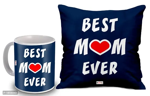 ME & YOU for Mother, Printed Cushion and Ceramic Mug Gifts on her Birthday, Anniversary, Mother's Day IZ19STMotherCM16-01