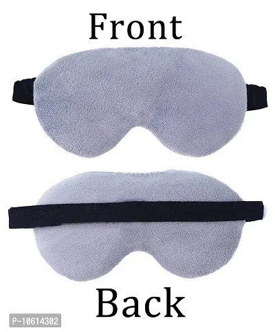 ME & YOU Eye Mask for Sleep | Eye Mask Cover | Eye Mask Shade For Sleeping, Travelling, Relaxation & Meditation ( Pack of 2 )-thumb5