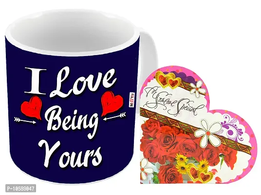 ME&YOU Romantic Gifts, Surprise Greeting Card with Printed Mug for Wife, Girlfriend, Fianc? On Valentine's Day, Birthday, Anniversary and Any Special Occasion IZ18Card1MU-DTLove-100-thumb2